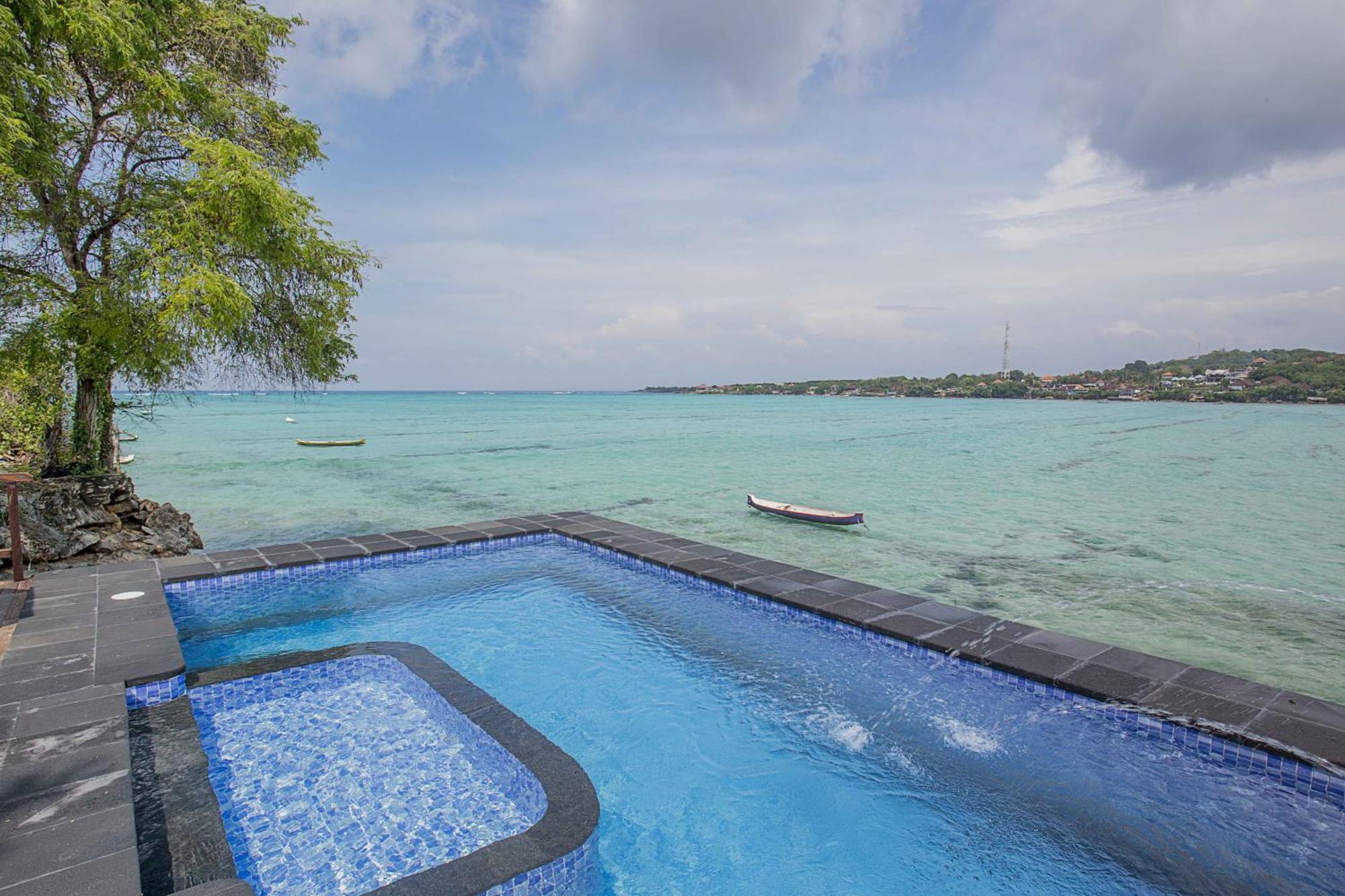Wooden Beach Sunset Cottages Lembongan Exteriör bild